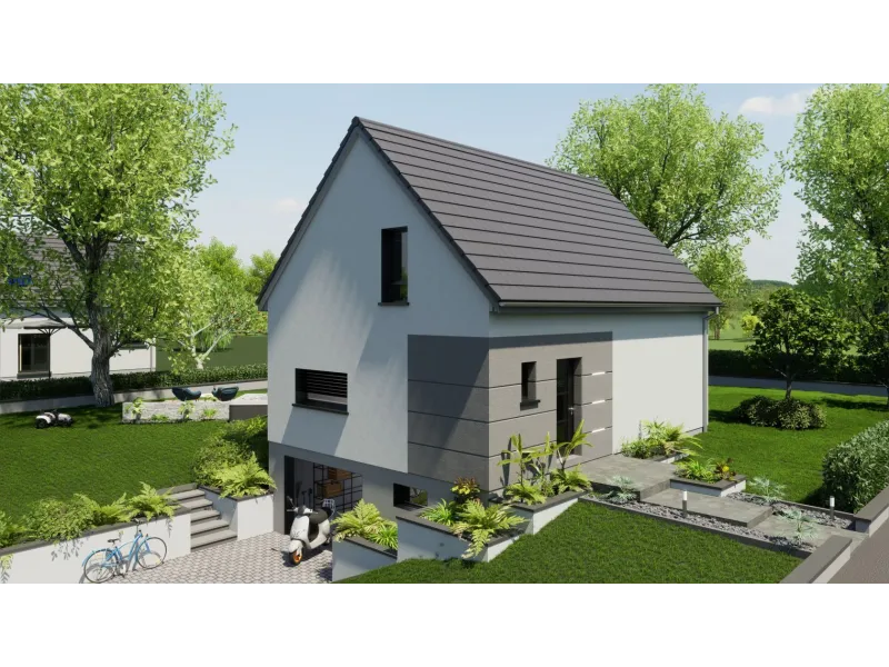 Maison neuve à Hirtzbach
