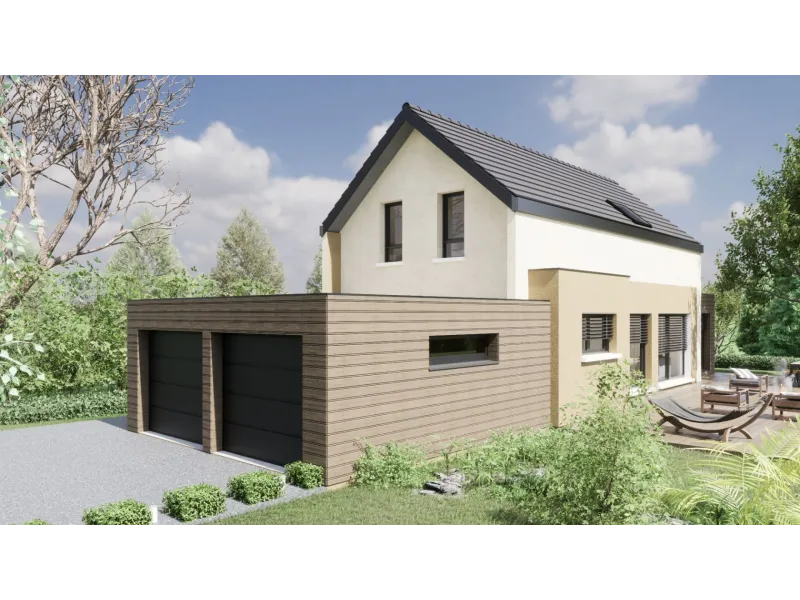 Maison neuve à Stutzheim-Offenheim