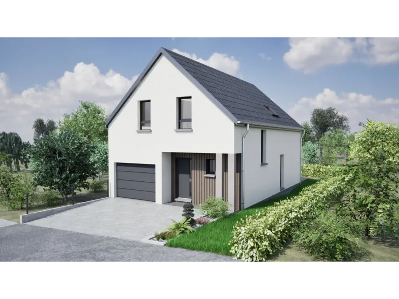 Maison neuve à Colmar