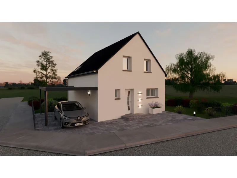 Maison neuve à Steinseltz