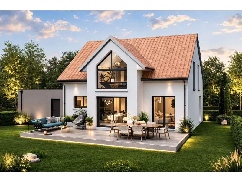 Maison neuve à Hagenthal-le-Bas