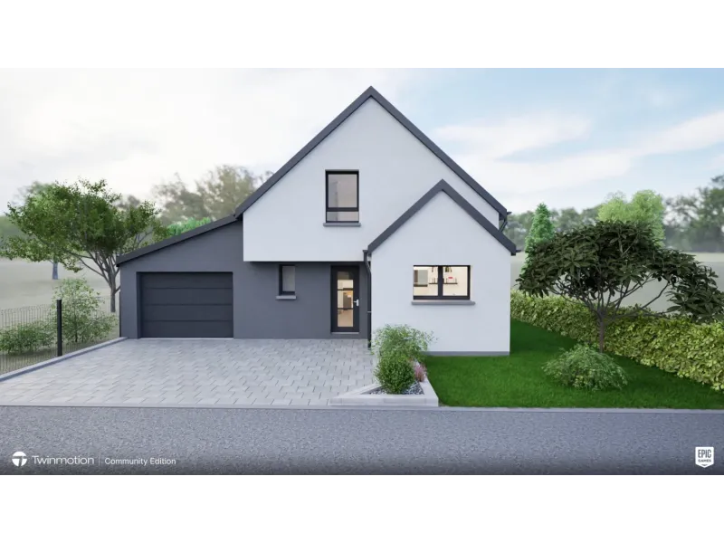 Maison neuve à Hirsingue