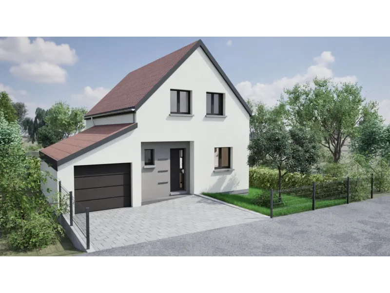 Maison neuve à Heiligenstein