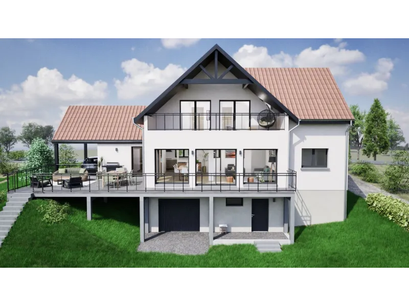 Maison neuve à Schweighouse-sur-Moder