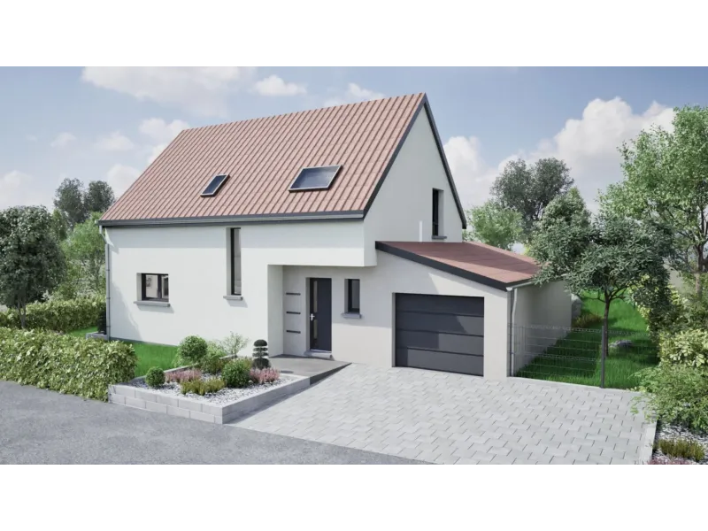Maison neuve à Scharrachbergheim-Irmstett