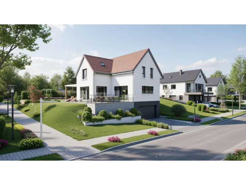 Maison neuve à Sch?œnenbourg
