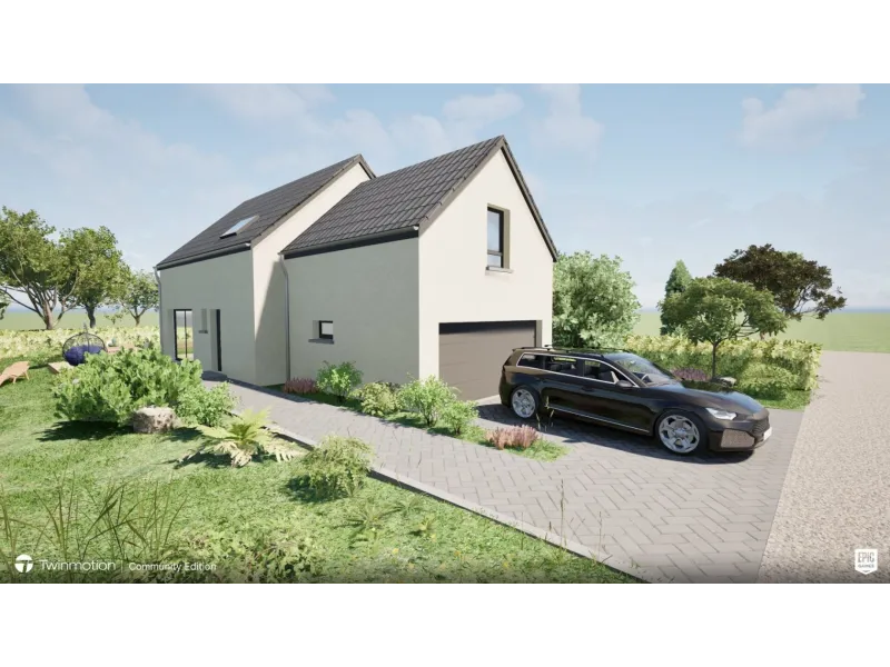 Maison neuve à Mackwiller