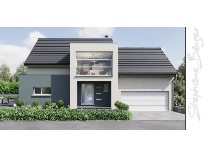 Maison neuve à Bouxwiller