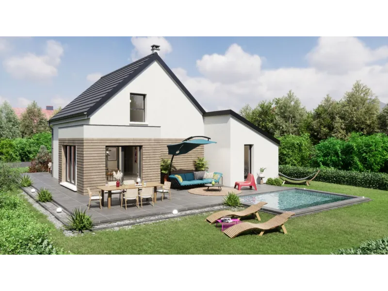 Maison neuve à Neugartheim-Ittlenheim