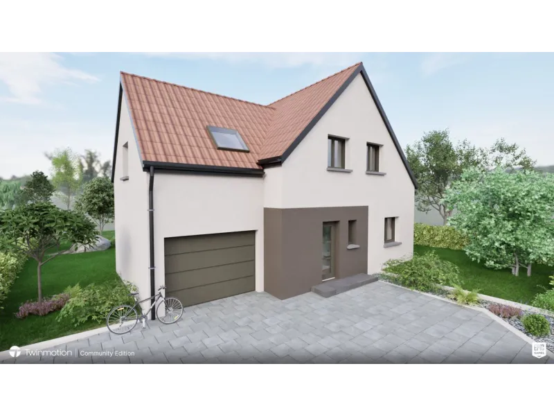 Maison neuve à Châtenois