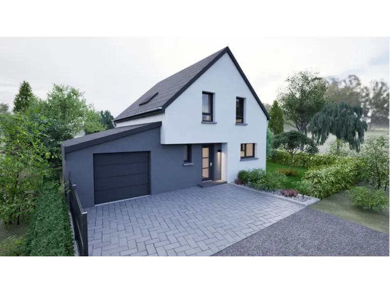 Maison neuve à Wittelsheim