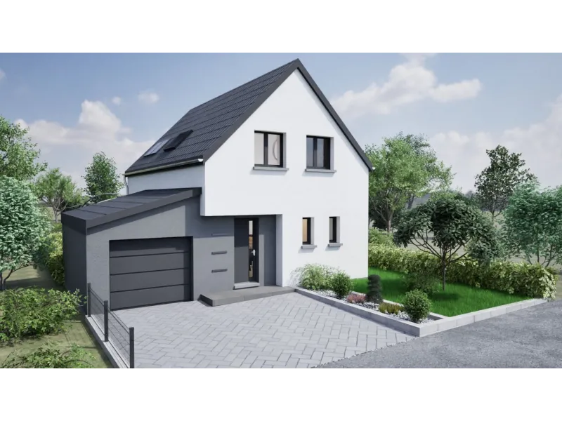 Maison neuve à Bindernheim