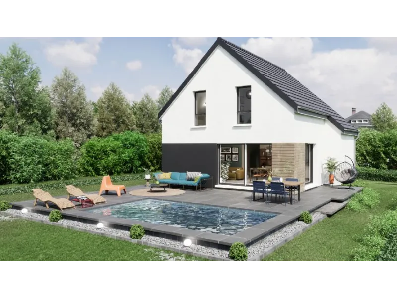 Maison neuve à Mulhouse