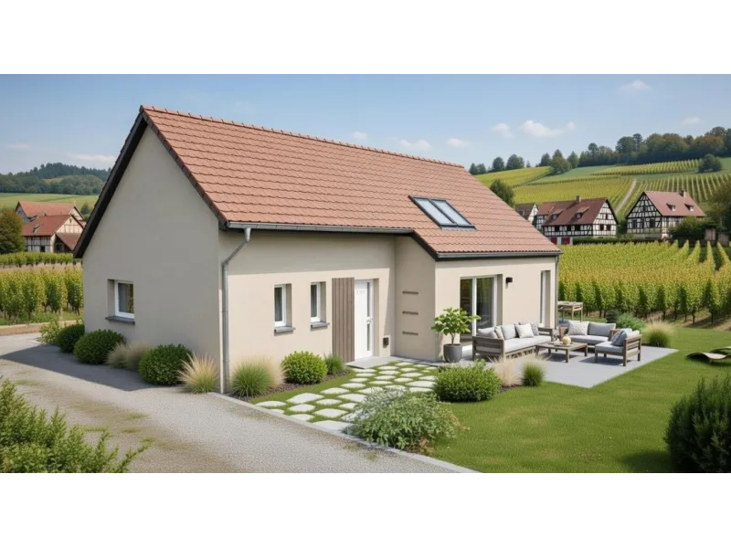 Maison neuve à Marckolsheim