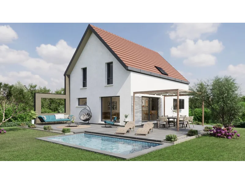 Maison neuve à Hirtzbach