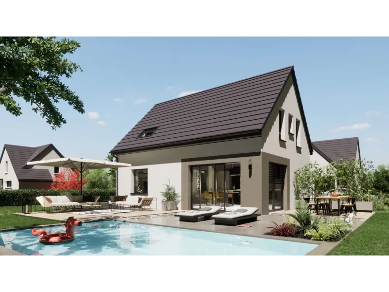 Maison neuve à Oberentzen
