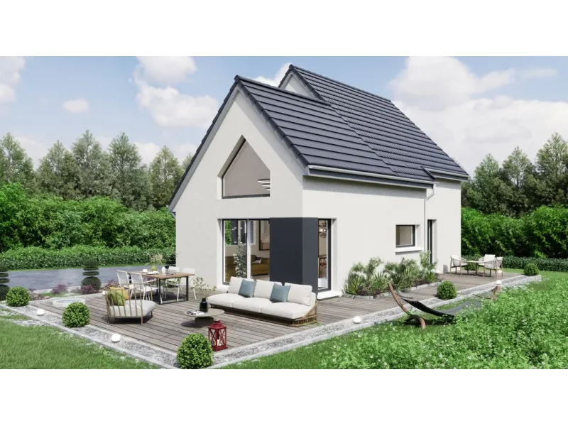 Maison neuve à Steinbrunn-le-Bas