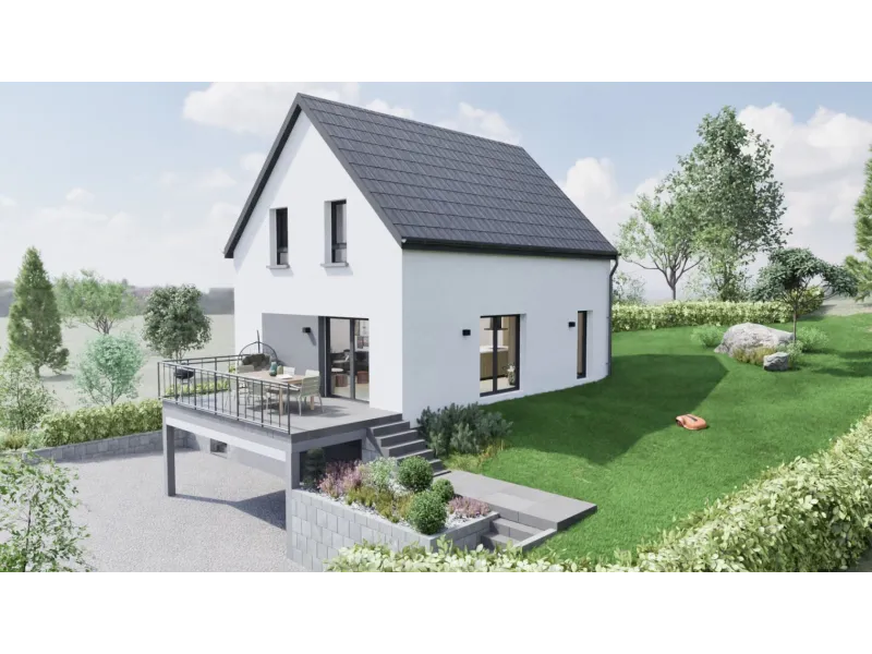 Maison neuve à Osenbach