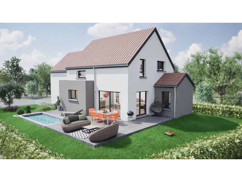 Maison neuve à Stutzheim-Offenheim