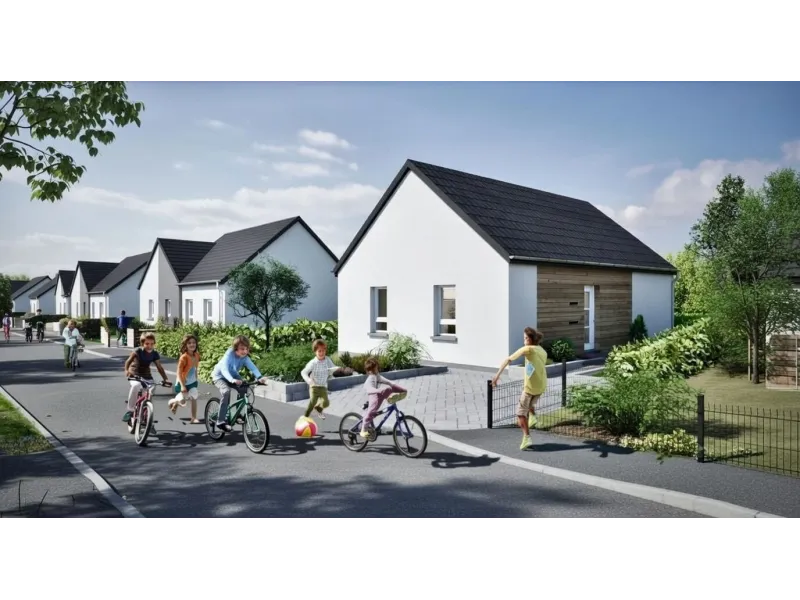 Maison neuve à Grussenheim