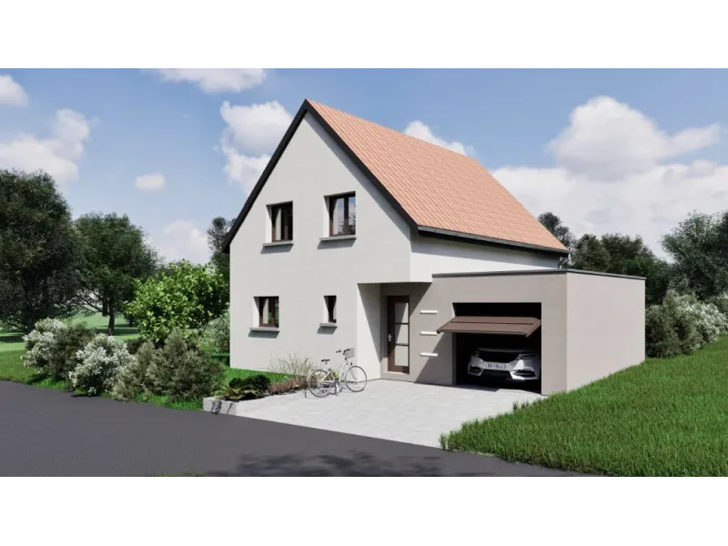 Maison neuve à Epfig