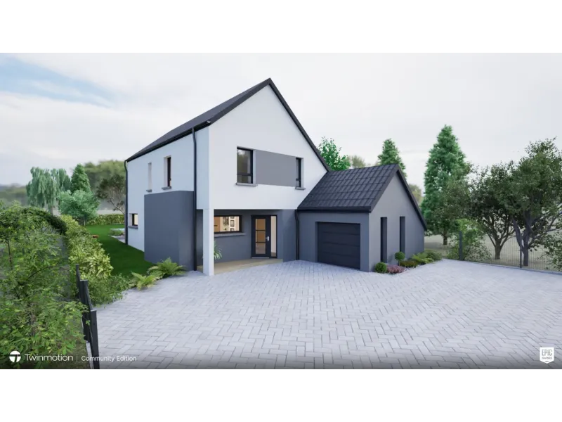 Maison neuve à Eckwersheim