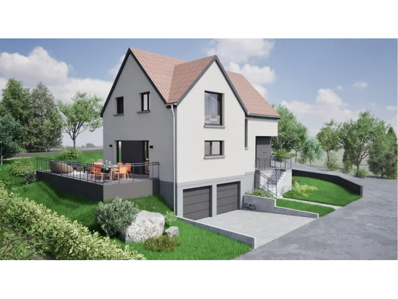 Maison neuve à Rosenwiller