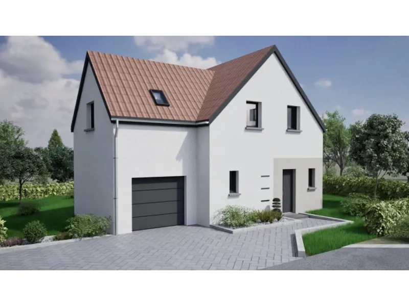 Maison neuve à Osthouse