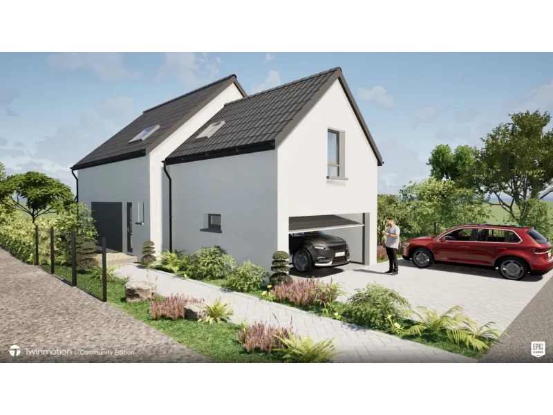 Maison neuve à Sand
