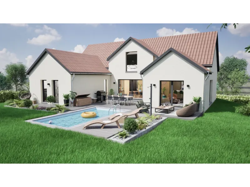 Maison neuve à Meistratzheim