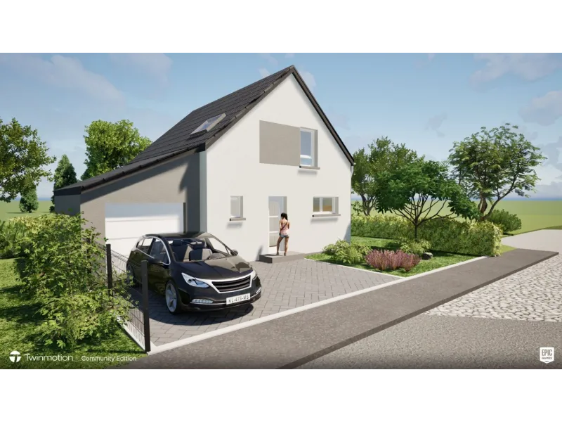 Maison neuve à Wisches