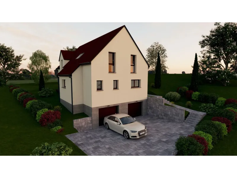 Maison neuve à Katzenthal