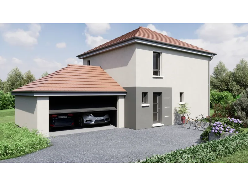Maison neuve à Montbéliard