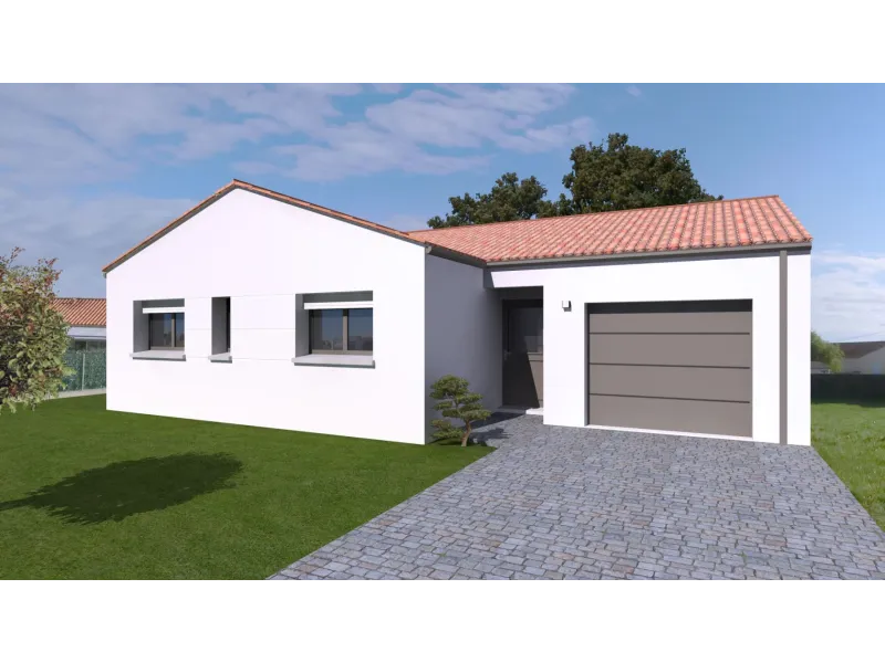 Maison neuve à Martinet