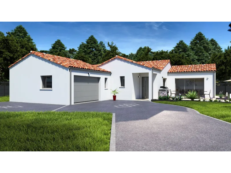 Maison neuve à Saint-Julien-des-Landes