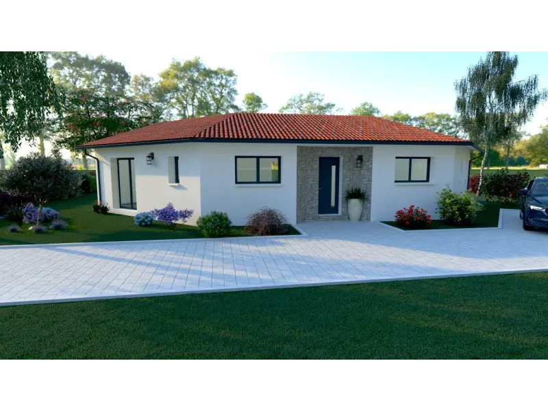 Maison neuve à Salles