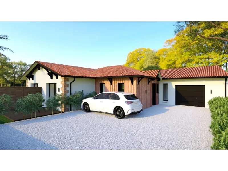 Maison neuve à Brach