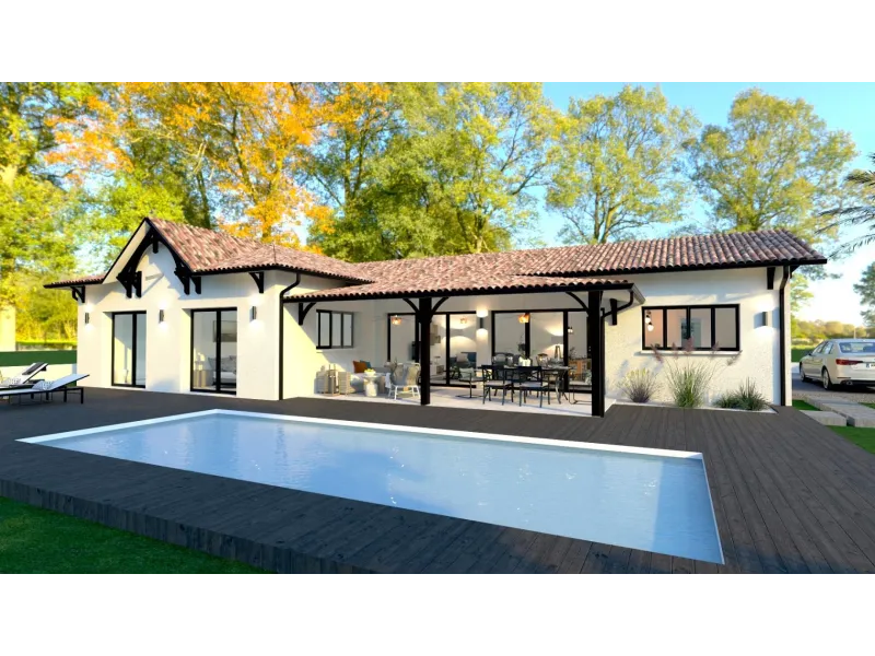 Maison neuve à Mios