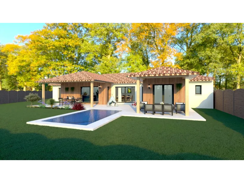 Maison neuve à Le Teich