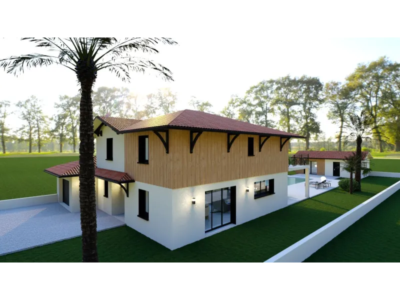 Maison neuve à Le Teich
