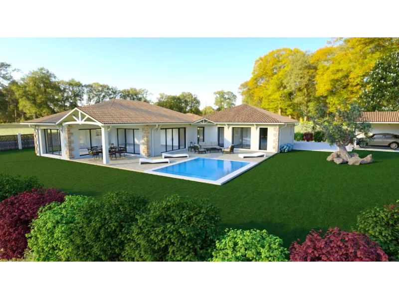 Maison neuve à Biscarrosse