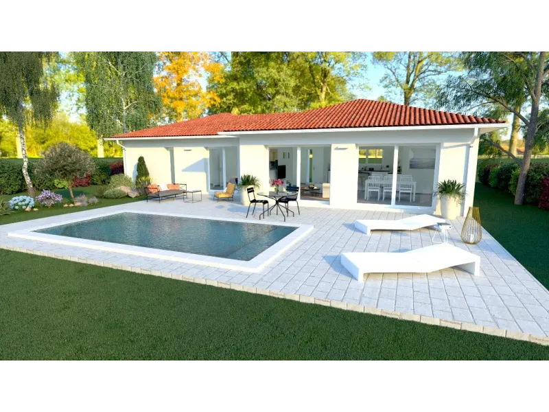 Maison neuve à Le Barp