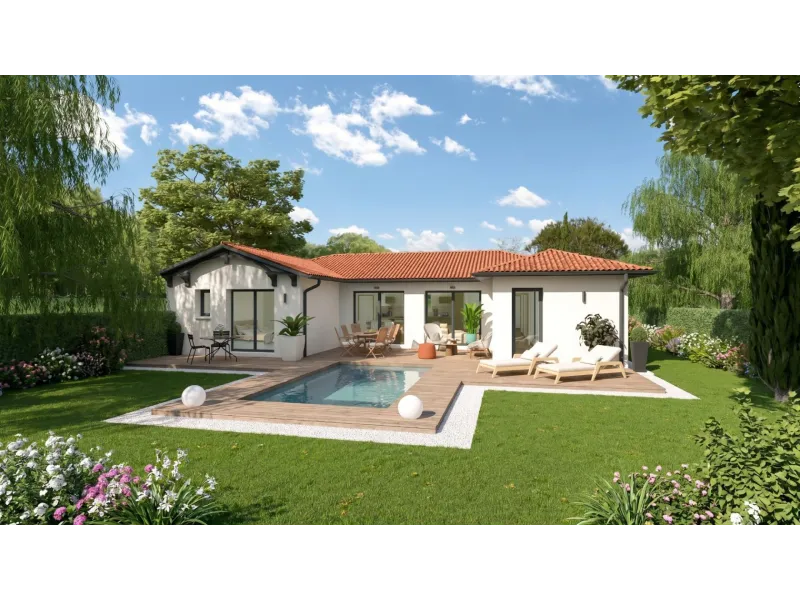 Maison neuve à Salles