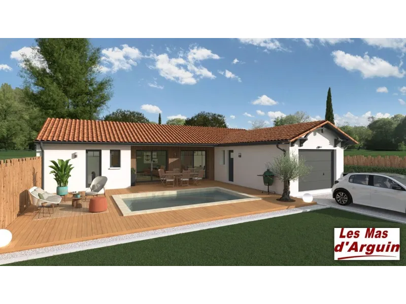Maison neuve à Biscarrosse