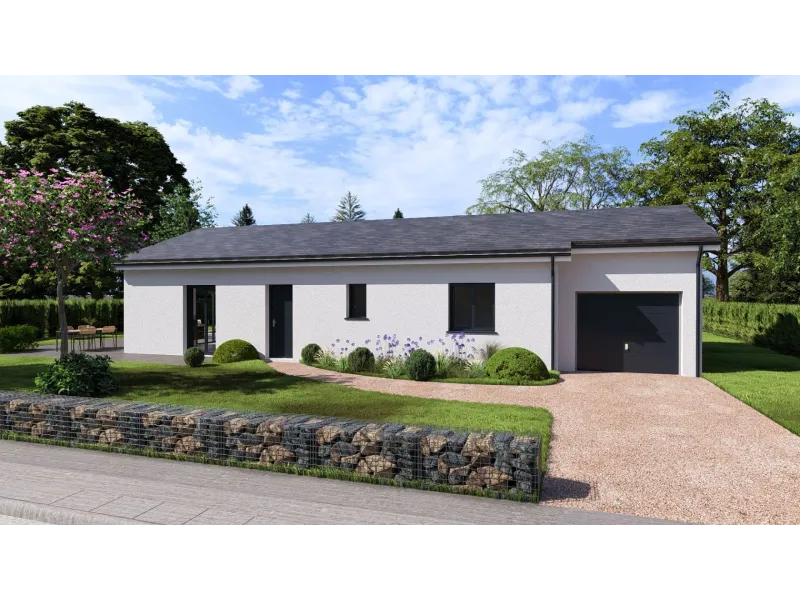 Maison neuve à Saint-Bonnet-de-Mure