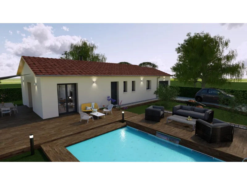 Maison neuve à Lent