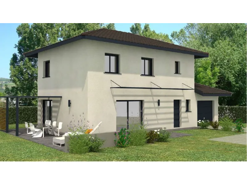 Acacia 4-5ch120, modèle de maison DEMEURES RHÔNE-ALPES