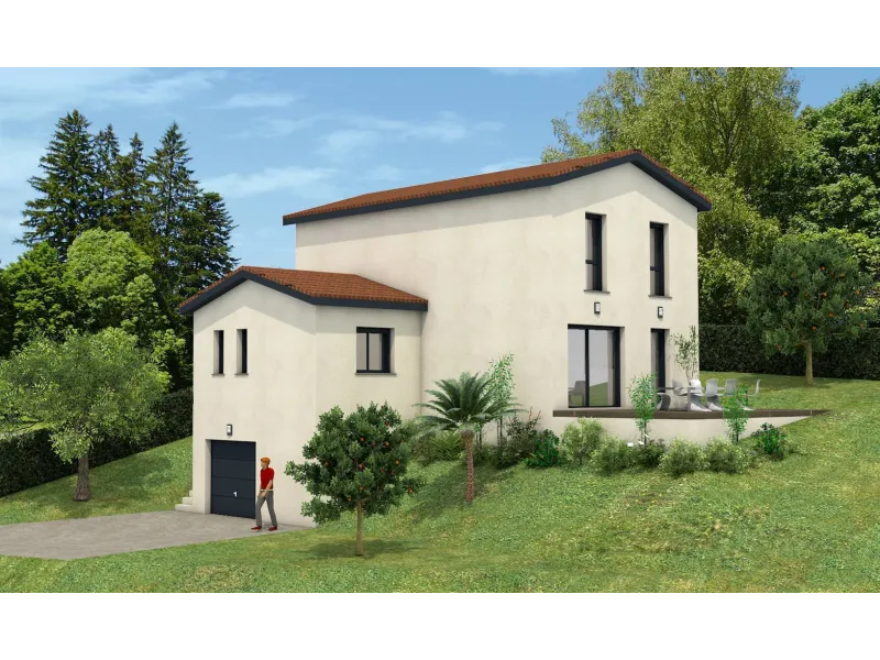 Maison neuve à Saint-Martin-en-Haut