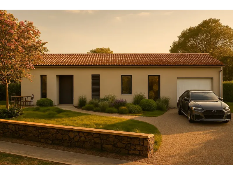 Maison neuve à Blyes