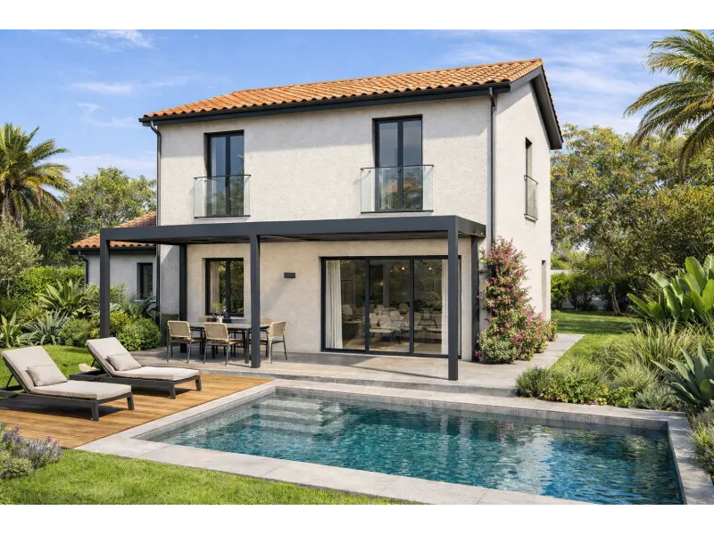 Maison neuve à Blyes